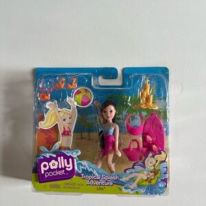New in Package Rare Polly Pocket Tropical
Splash Adventure-Lila 2009